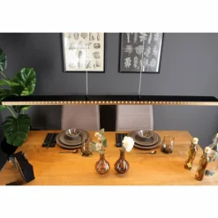 Suspension Luce-Design SOLARIS LED Écru, Noir, 1 lumière