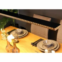 Suspension Luce-Design SOLARIS LED Écru, Noir, 1 lumière