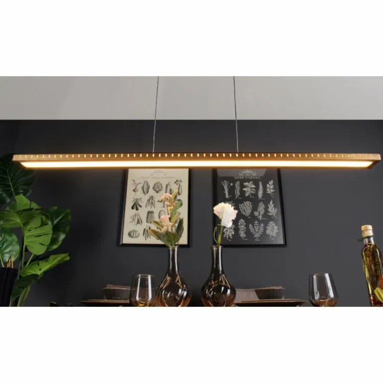 Suspension Luce-Design SOLARIS LED Écru, Noir, 1 lumière