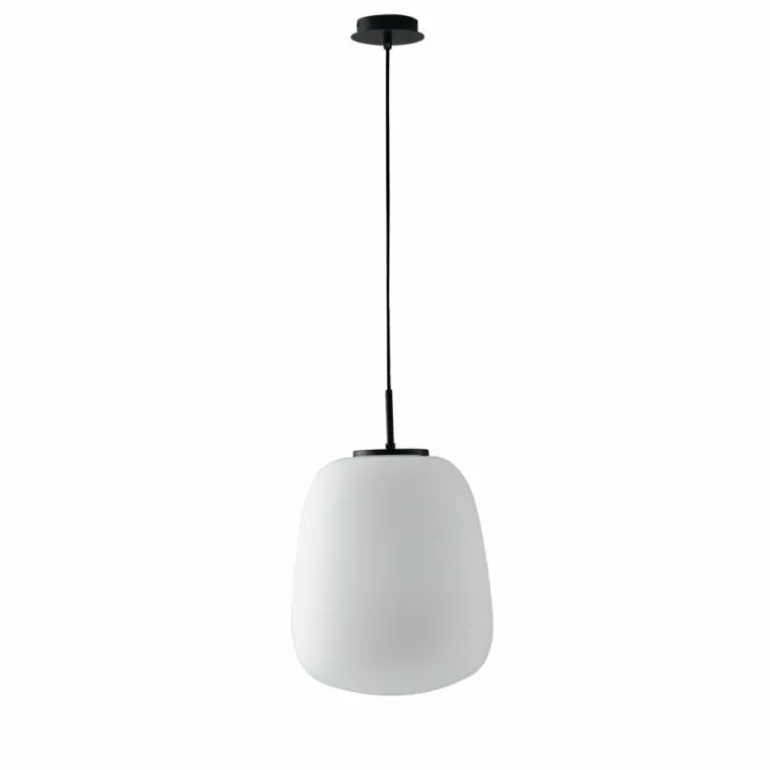 Suspension Luce-Design Tolomeo Noir, 1 lumière