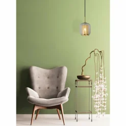 Suspension Lucide AGATHA Or, Laiton, 1 lumière