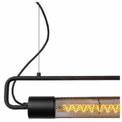 Suspension Lucide CALIXT Noir, 2 lumières