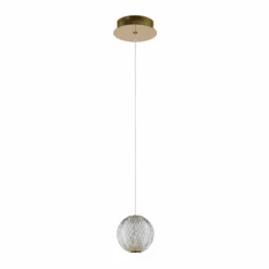 Suspension Lucide CINTRA LED Or, 1 lumière