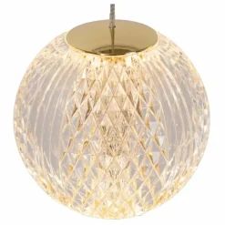 Suspension Lucide CINTRA LED Or, 5 lumières