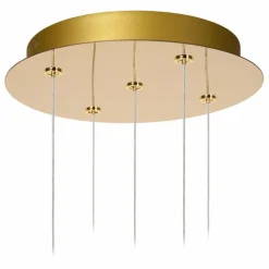 Suspension Lucide CINTRA LED Or, 5 lumières