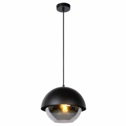 Suspension Lucide COOPER Noir, 1 lumière