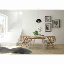 Suspension Lucide COOPER Noir, 1 lumière