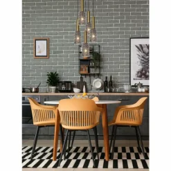 Suspension Lucide CORALIE Noir, 5 lumières