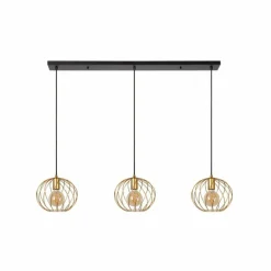 Suspension Lucide DANZA Noir, 3 lumières