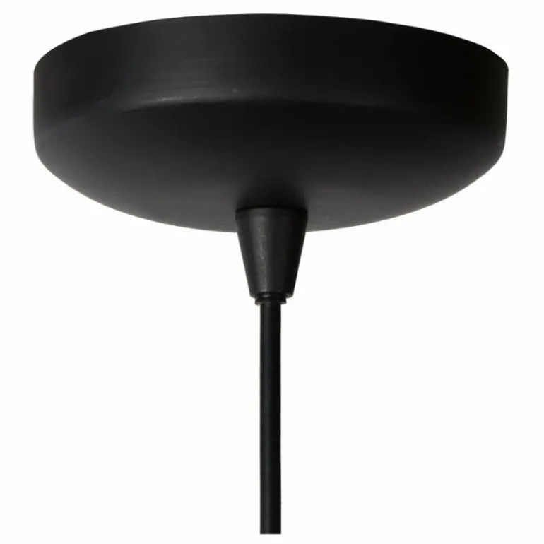 Suspension Lucide DIKRA Noir, 1 lumière