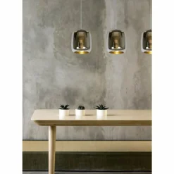 Suspension Lucide ERYN Chrome, 3 lumières