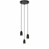 Suspension Lucide EVORA Noir, 3 lumières