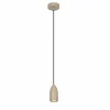 Suspension Lucide EVORA Taupe, 1 lumière