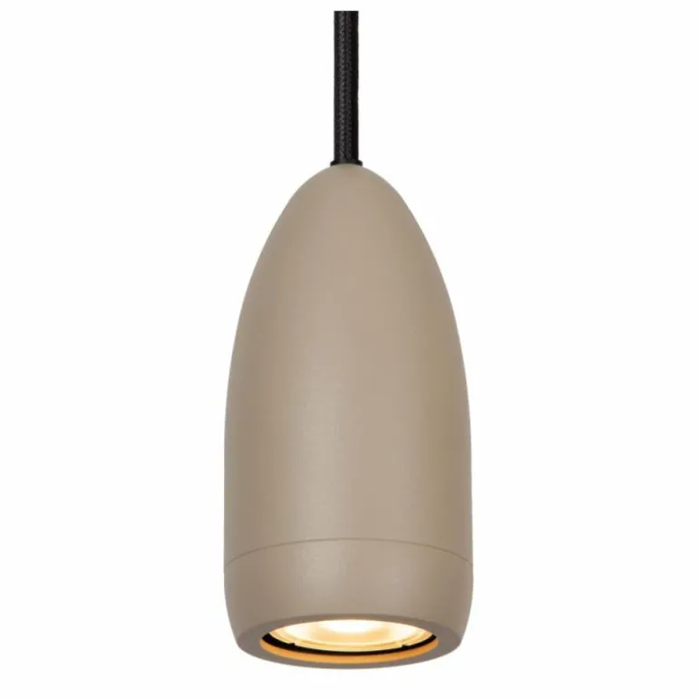 Suspension Lucide EVORA Taupe, 3 lumières