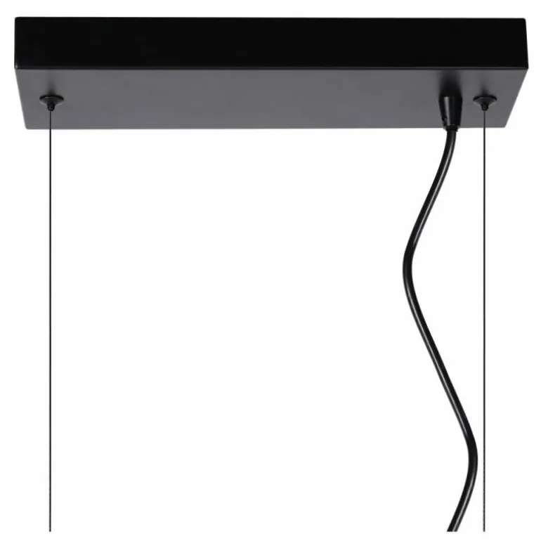 Suspension Lucide FABIAN Noir, 4 lumières