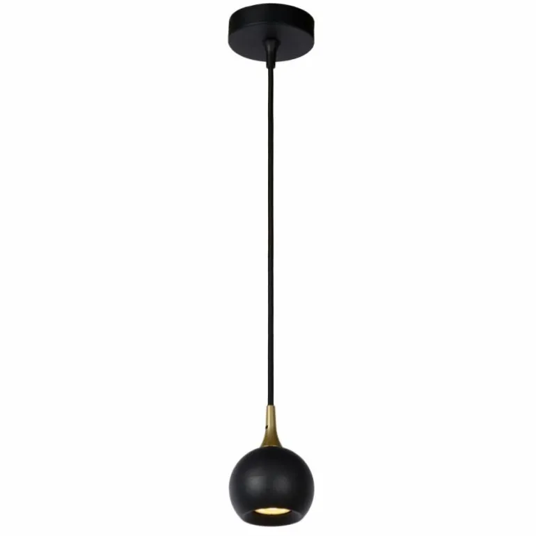 Suspension Lucide FAVORI Noir, 1 lumière