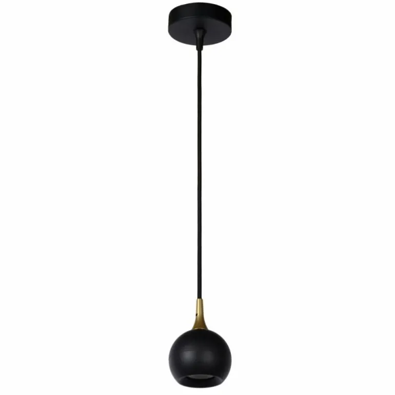 Suspension Lucide FAVORI Noir, 1 lumière