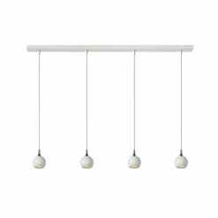 Suspension Lucide FAVORI Blanc, 4 lumières
