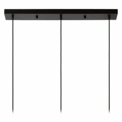 Suspension Lucide FILOX Noir, 3 lumières