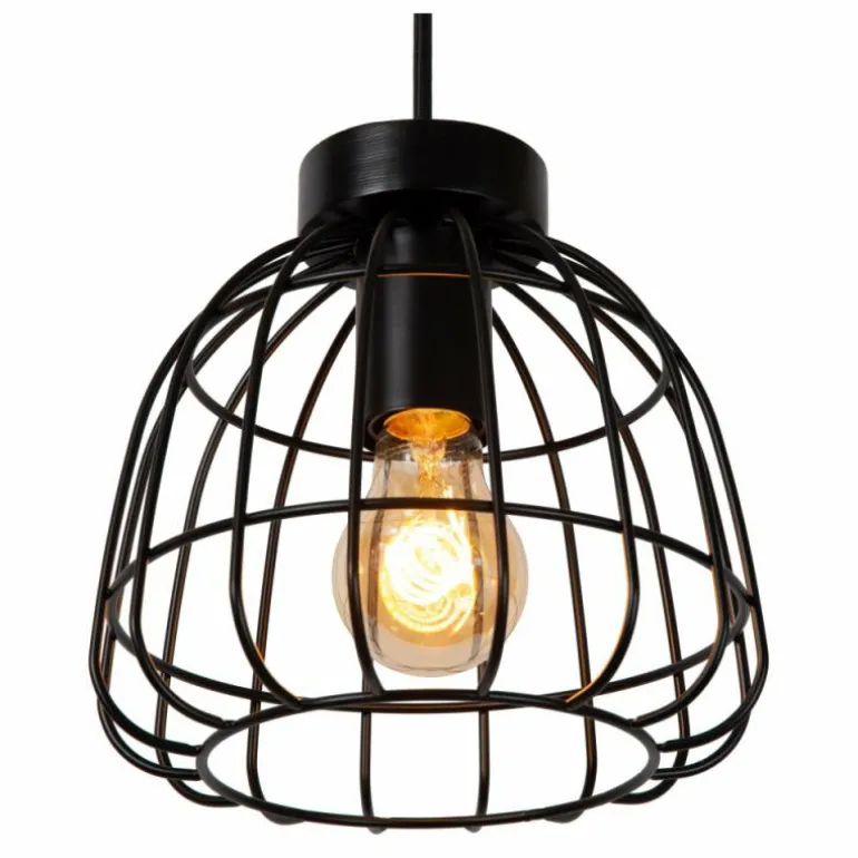 Suspension Lucide FILOX Noir, 3 lumières