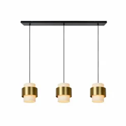 Suspension Lucide FIRMIN Noir, 3 lumières