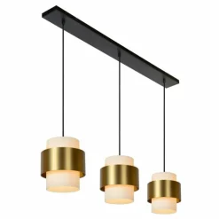 Suspension Lucide FIRMIN Noir, 3 lumières