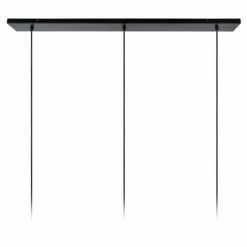 Suspension Lucide FIRMIN Noir, 3 lumières
