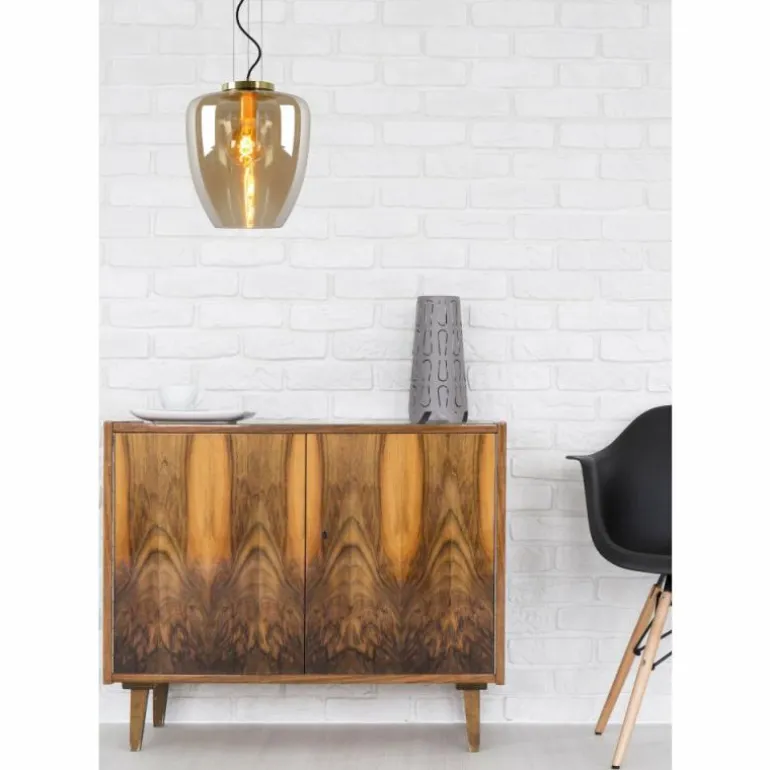 Suspension Lucide FLORIEN Orange, 1 lumière