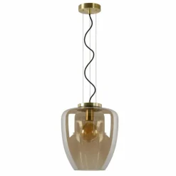 Suspension Lucide FLORIEN Orange, 1 lumière