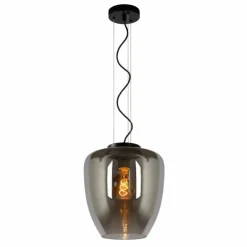 Suspension Lucide FLORIEN Gris, 1 lumière