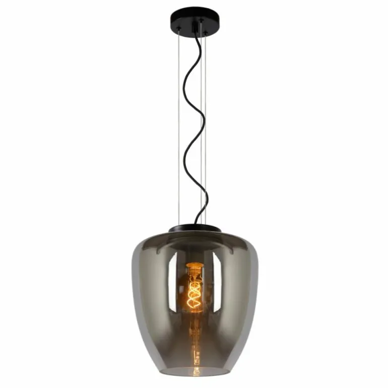 Suspension Lucide FLORIEN Gris, 1 lumière