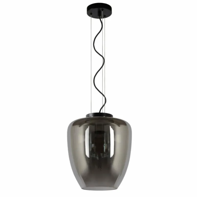 Suspension Lucide FLORIEN Gris, 1 lumière