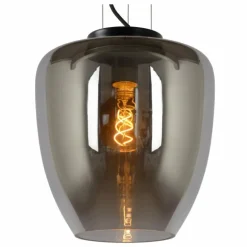 Suspension Lucide FLORIEN Gris, 1 lumière