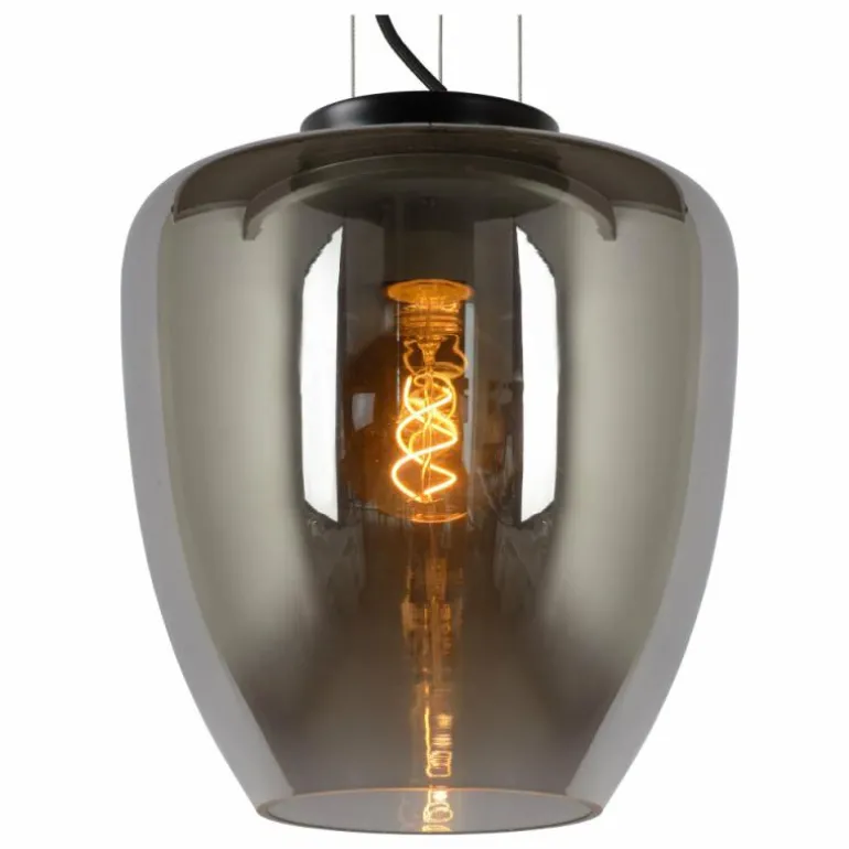 Suspension Lucide FLORIEN Gris, 1 lumière