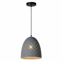 Suspension Lucide GALLA Gris, 1 lumière