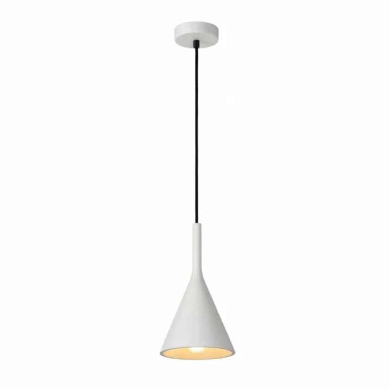 Suspension Lucide GIPSY Blanc, 1 lumière