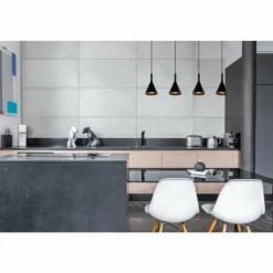 Suspension Lucide GIPSY Noir, 4 lumières