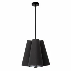 Suspension Lucide GREGORY Noir, 3 lumières