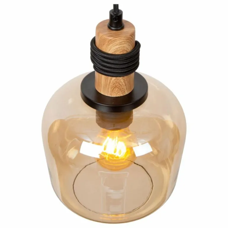 Suspension Lucide ILONA Noir, 3 lumières