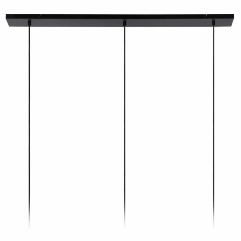 Suspension Lucide JOANET Noir, 3 lumières