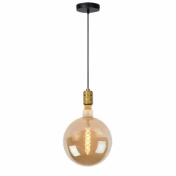 Suspension Lucide JOVA Noir, 1 lumière