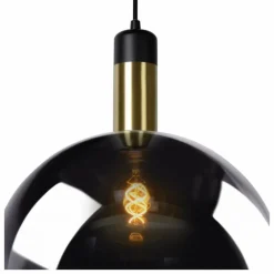 Suspension Lucide JULIUS Gris, 1 lumière