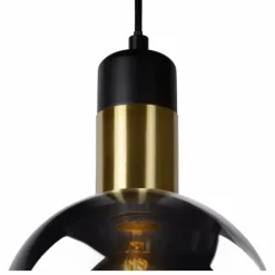 Suspension Lucide JULIUS Gris, 1 lumière