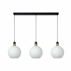 Suspension Lucide JULIUS Blanc, 3 lumières