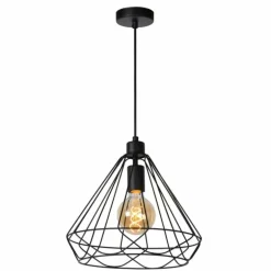 Suspension Lucide KYARA Noir, 1 lumière