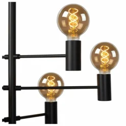 Suspension Lucide LEANNE Noir, 10 lumières