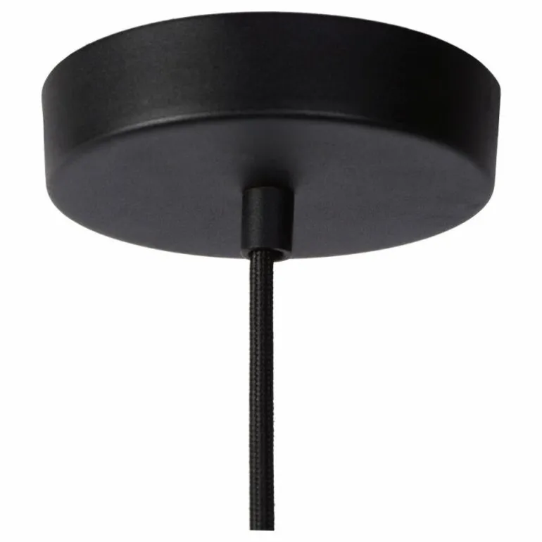 Suspension Lucide LIONEL Noir, 1 lumière