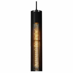 Suspension Lucide LIONEL Noir, 5 lumières