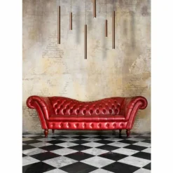 Suspension Lucide LORENZ LED Rouille, 6 lumières