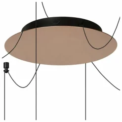 Suspension Lucide LORENZ LED Rouille, 6 lumières